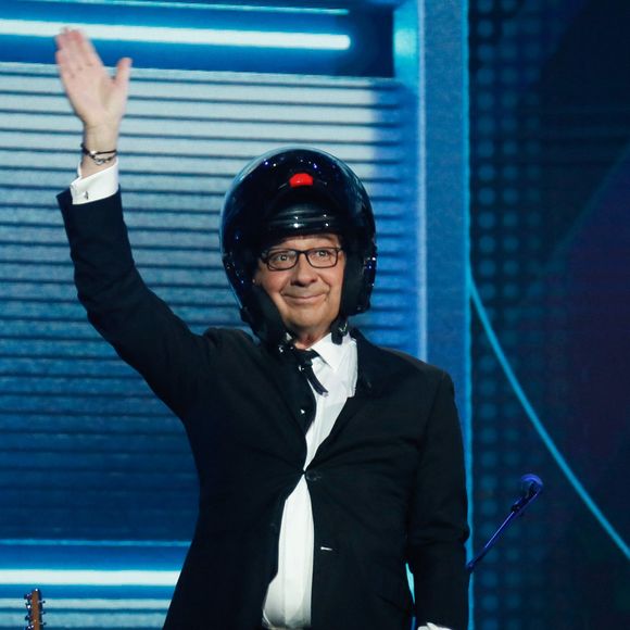 Exclusif - Laurent Gerra lors de l'enregistrement de l'émission "Laurent Gerra, l'anniversaire événement" présentée par S.Bern et qui sera diffusée le 7 juin 2025 sur France 2, au théâtre Marigny, à Paris, France, le 28 avril 2025. © Clovis-Moreau/Bestimage