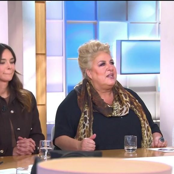 Marine Lorphelin et Marianne James sur le plateau de "C à Vous" sur France 5 samedi 10 janvier 2026