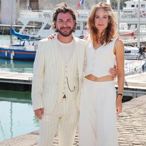 Michael Youn, Constance Gay - Photocall du film "Flashback" lors de la 26ème Edition du Festival de la Fiction de La Rochelle. Le 12 septembre 2024
© Patrick Bernard / Bestimage