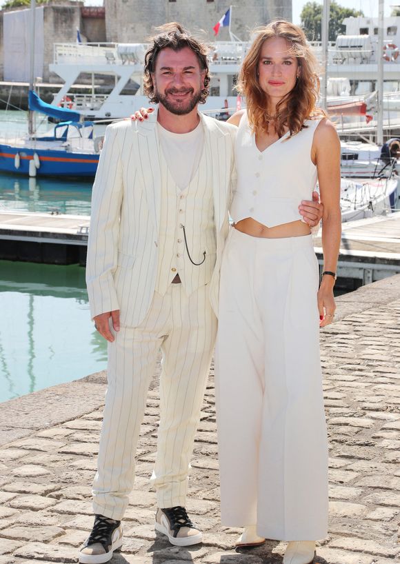 Michael Youn, Constance Gay - Photocall du film "Flashback" lors de la 26ème Edition du Festival de la Fiction de La Rochelle. Le 12 septembre 2024
© Patrick Bernard / Bestimage