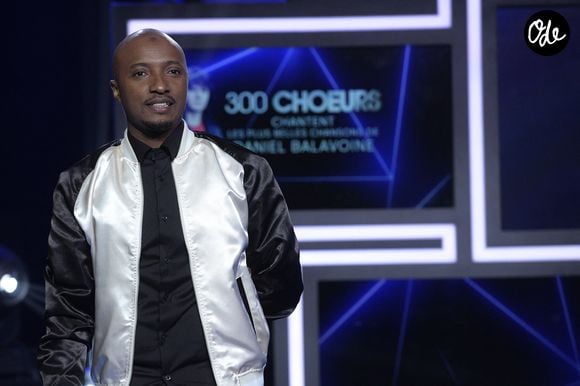 Exclusif - Soprano - Enregistrement de l'émission "300 Choeurs chantent les plus belles chansons de Daniel Balavoine", diffusée le 18 février sur France 3. © Giancarlo Gorassini / Bestimage