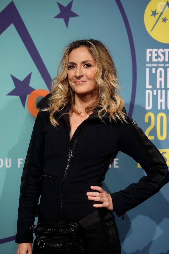 Camille Chamoux pour le film "Juste ciel" - Photocall lors de la 26ème édition du festival international du film de comédie de l'Alpe d'Huez le 18 janvier 2023.

© Dominique Jacovides / Bestimage