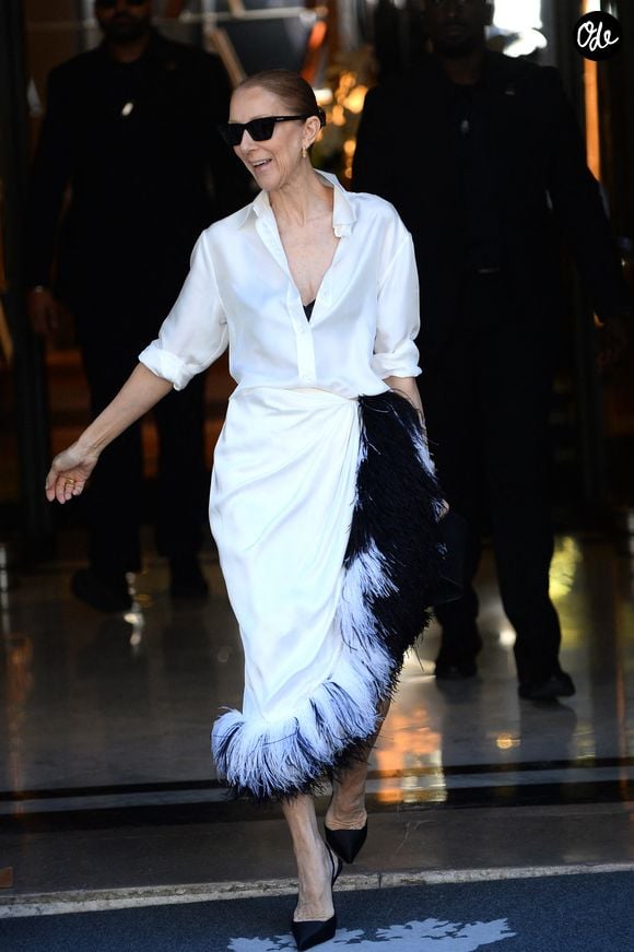 Dès le 3 septembre, le journaliste Guillaume Durand partageait une première photo prise depuis sa fenêtre, se présentant avec humour comme “Durand Paparazzi archi nul”. 


Céline Dion acclamée par ses fans à la sortie de l’hôtel Royal Monceau, avant de se rendre à la Plenitude Arena de Paris La Défense, à Paris, France, le 25 septembre 2026. © Clément Prioli/Bestimage