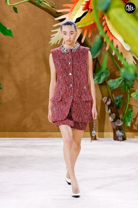 Défilé de mode Chanel Collection Haute Couture Automne/Hiver 2026-2027 lors de la Fashion Week de Paris (PFW) au Grand Palais, à Paris, France, le 7 juillet 2026. © Bestimage