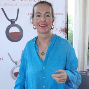 Exclusif - Carole Bouquet - Présentation du Collier "Terra by Roland Garros" créé par Anne Le Nen, Présidente de Ground Legend. À Paris, le 22 Mai 2026.
© Bertrand Rindoff/Bestimage