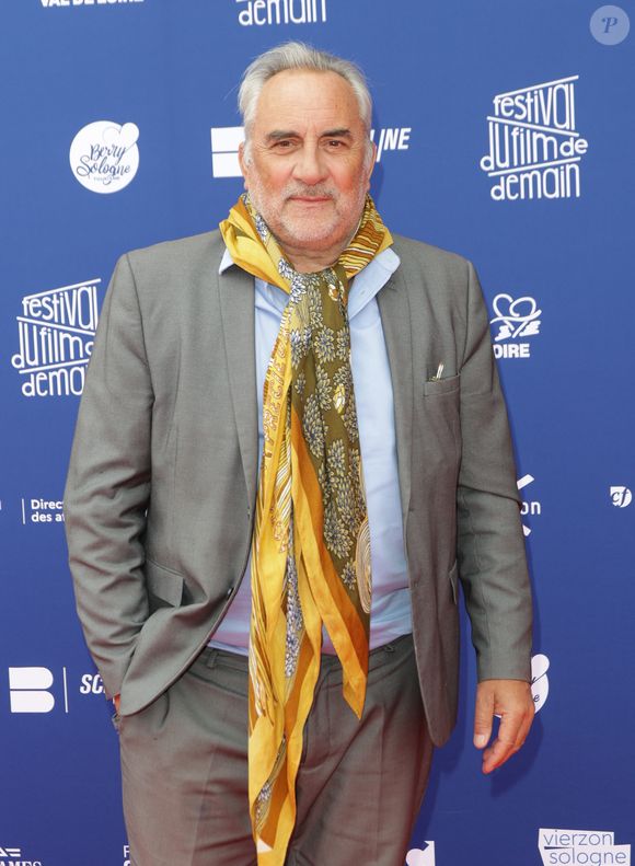 Antoine Duléry au photocall de la 4ème édition du festival du film de Demain à Vierzon, France. © Coadic Guirec/Bestimage