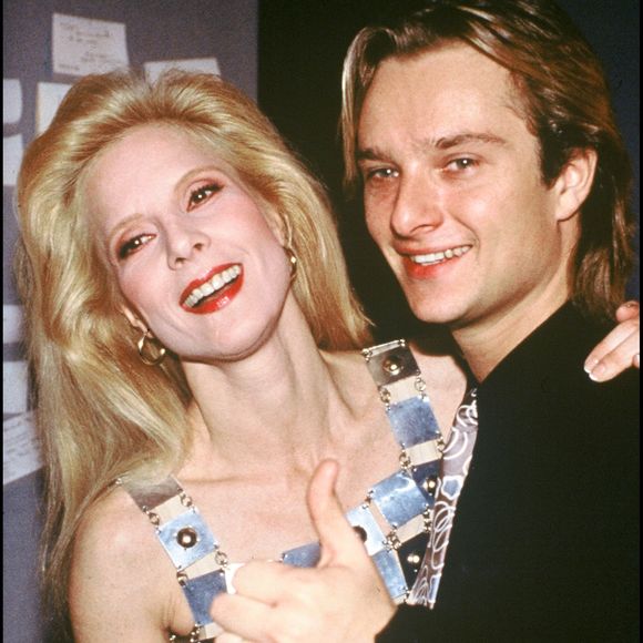 Archives - Sylvie Vartan et David Hallyday. AGENCE / BESTIMAGE