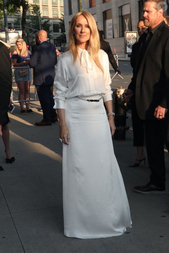 New York, NY - Céline Dion arrive à la projection de « I Am : Celine Dion » au Alice Tully Hall à New York. (Backgrid USA / Bestimage).