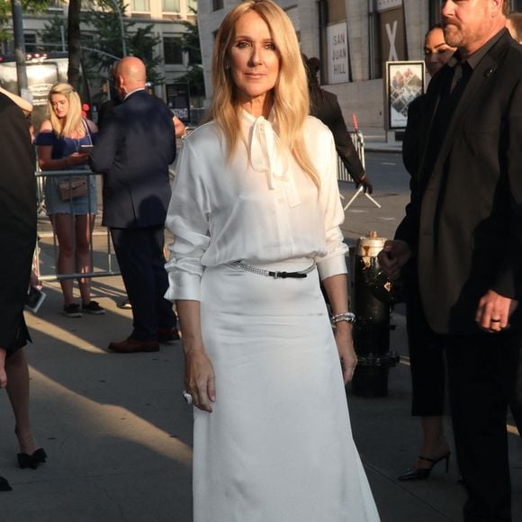 New York, NY - Céline Dion arrive à la projection de « I Am : Celine Dion » au Alice Tully Hall à New York. (Backgrid USA / Bestimage).