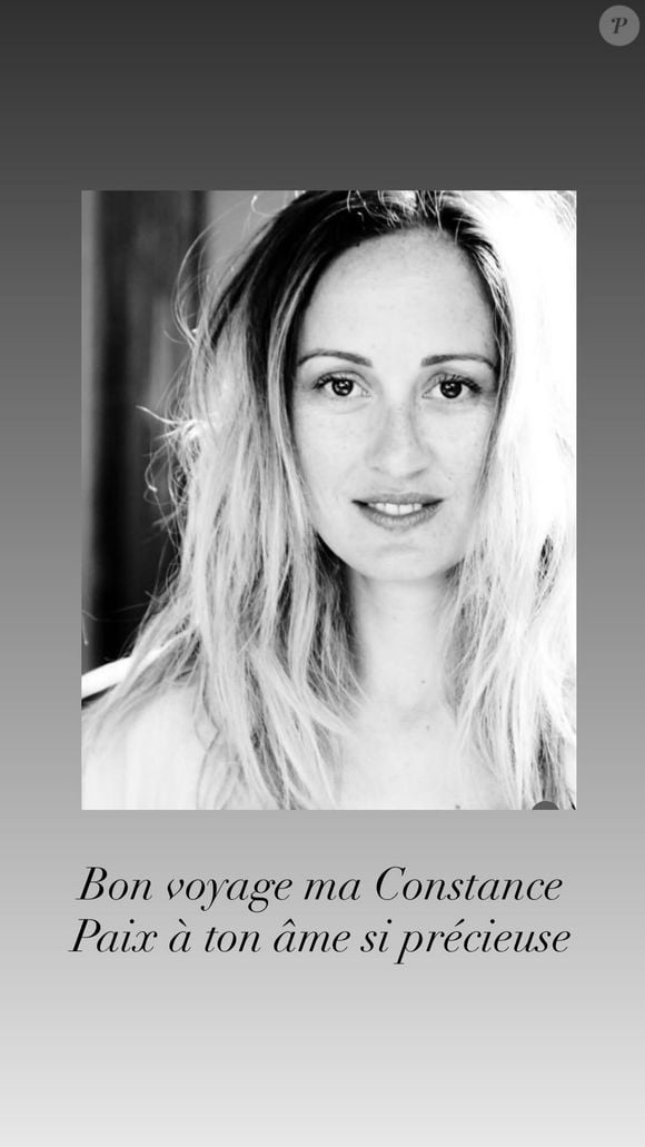 Carla Bruni rend hommage à Constance de la Fontaine sur Instagram, le 8 mai 2026.
