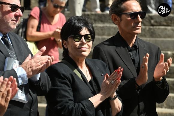 Et honorer la mémoire de l'artiste qui s'est éteinte le 25 juillet dernier à 80 ans

Liane Foly - Obsèques de la chanteuse et pianiste française Marie-Paule Belle, en l'église Saint-Roch à Paris le 3 aout 2026. © Agence / Bestimage