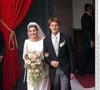 Emmanuel-Philibert de Savoie et Clotide Courau se sont mariés lors d'une cérémonie féérique

Emmanuel-Philibert de Savoie et Clotide Courau lors de leur mariage en septembre 2003. Grazia Neri/ABACA