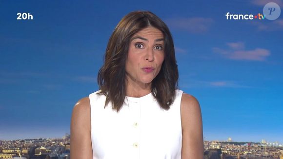 Sonia Chironi à la présentation du JT de 20h de France 2 le 30 juin 2025