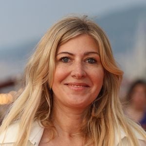 Amanda Sthers sur le tapis rouge de la cérémonie de clôture du 37ème festival du film de Cabourg (37ème journées romantiques du 14 au 18 juin 2023), à Cabourg, France, le 17 juin 2023. © Coadic Guirec/Bestimage