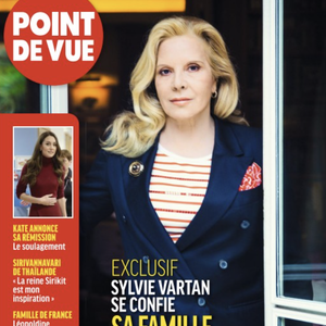 Couverture du magazine Point de vue du mercredi 22 janvier 2025 avec Sylvie Vartan.