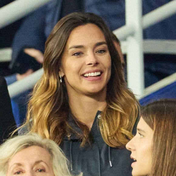 Marine Lorphelin - People au match Irlande-Nouvelle Zélande (24-28) , quart de finale de la coupe du monde de rugby 2023, au Stade de France à Saint-Denis le 14 octobre 2023.
© Dominique Jacovides - Cyril Moreau / Bestimage
