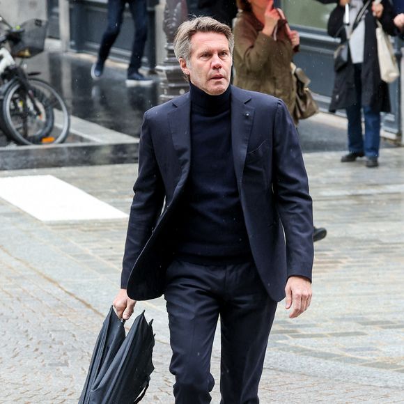 Le prince Emmanuel Philibert de Savoie - Obsèques de l'ancien ministre de la Culture Frédéric Mitterrand en l'Église Saint-Thomas d'Aquin à Paris. Le 26 mars 2024
© Moreau-Jacovides / Bestimage