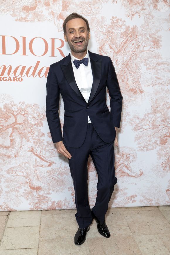 Exclusif -  Augustin Trapenard - Photocall du dîner Dior Madame Figaro à la "Terrasse by Albane" sur le rooftop de l'hôtel JW Marriott lors du 77ème Festival International du Film de Cannes le 15 mai 2024. © Olivier Borde/Bestimage
