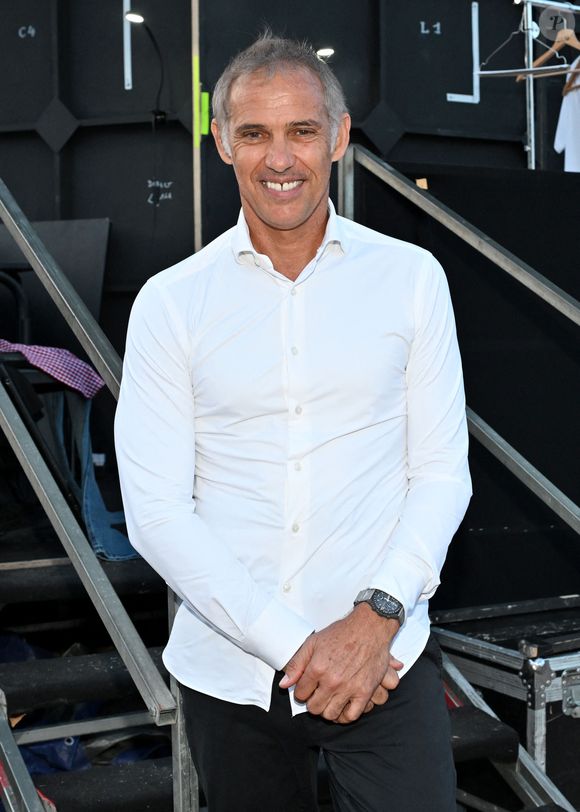 Exclusif - Paul Belmondo durant la soirée d'ouverture de la seconde édition des Théâtrales d'Eze à l'oppidum du Col d'Eze, le 2 août 2024© Bruno Bebert / Bestimage
