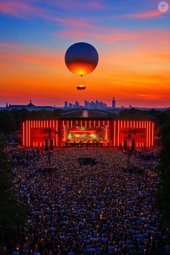 Samedi 21 juin 2025, la chaîne a diffusé en direct un concert d’anthologie depuis le jardin des Tuileries dans le 1er arrondissement de Paris réunissant pas moins de 35 000 personnes.

Exclusif - Retour de la vasque olympique des jeux Paris 2024 lors de la soirée du "Grand Concert de la fête de la musique" au Jardin des Tuileries, retransmis en direct sur France 2 à Paris le 21 juin 2025 © Marc Ausset-Lacroix - Jack Tribeca - Christophe Clovis / Bestimage