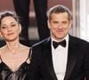 Interrogés en 2023 par Léna Situations sur les histoires d'amour qui peuvent naître entre partenaires de tournage, ils avaient reconnu : "On n'est pas les meilleurs exemples."

Marion Cotillard et Guillaume Canet - Descente des marches du film "Karma" lors du 79ème Festival International du Film de Cannes, le 15 mai 2026. © Jacovides-Moreau / Bestimage