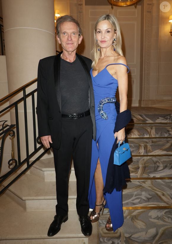 Frédéric Saldmann et sa femme Marie - 47ème édition du Gala "Best Awards" à l'hôtel Four Seasons Hôtel George V à Paris le 28 janvier 2025. © Coadic Guirec/Bestimage