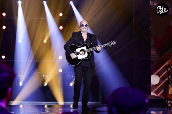 Pascal Obispo, lors de l’enregistrement de l'émission "La fête de la chanson française - 20 ans d'émotions" présentée par L.Thilleman et A.Manoukian, et diffusée le 17 avril sur France 3 à Paris, France, le 9 décembre 2025. © Jack Tribeca/Bestimage