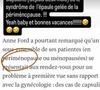 L'ex de Maxime Chattam doit également composer avec une capsulite, une pathologie douloureuse touchant son épaule.

Faustine Bollaert sur Instagram