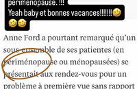 L'ex de Maxime Chattam doit également composer avec une capsulite, une pathologie douloureuse touchant son épaule.

Faustine Bollaert sur Instagram