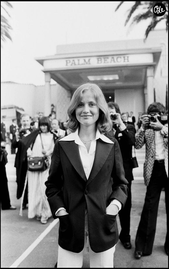 Isabelle Huppert à Cannes en 1977. ©Bestimage