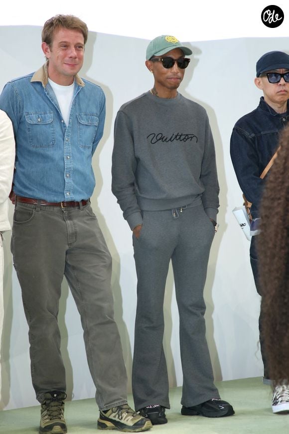 Jonathan Anderson et Pharrell Williams - LVMH Prize 2025 à la Fondation Vuitton à Paris le 02 Septembre 2025. 
© Bertrand Rindoff / Bestimage
