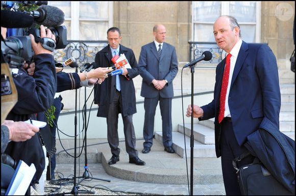 Arnaud Mulliez (président du groupe Auchan) a participé à une réunion sur les relations commerciales au sein des filières agricoles, suivie de la signature de l’accord de modération des marges sur les produits agricoles. Guillaume Gaffiot/Bestimage