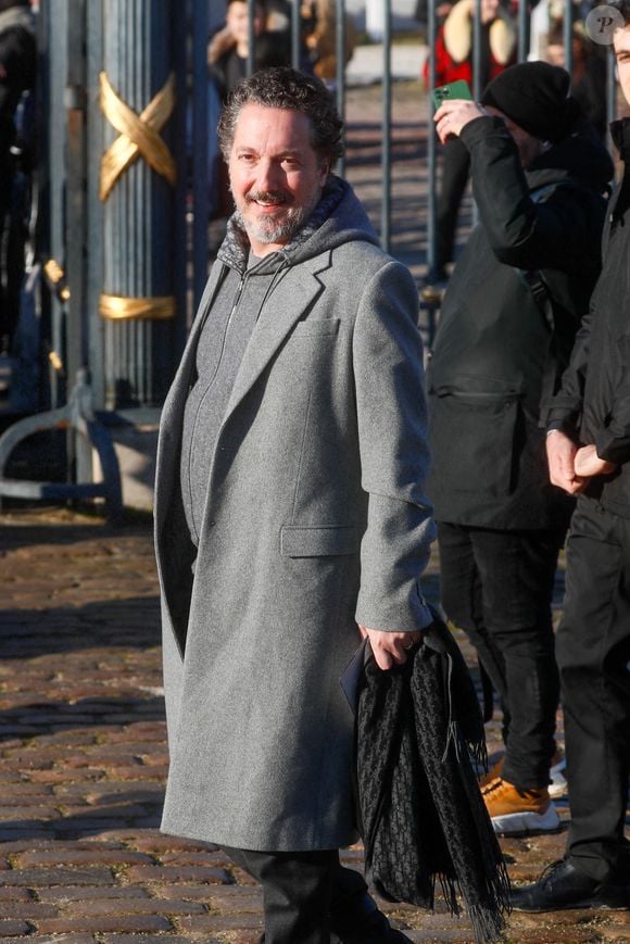 Guillaume Gallienne - Défilé Dior "Collection Homme Prêt-à-Porter  Automne/Hiver 2024-2025" lors de la Fashion Week de Paris (PFW), le 19 janvier 2024.