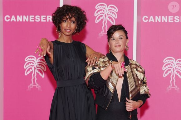 Sonia Rolland et Beatrice de La Boulaye - 5ème soirée du 4ème Canneseries au Palais des Festivals à Cannes. © Photo par MPP / Bestimage.