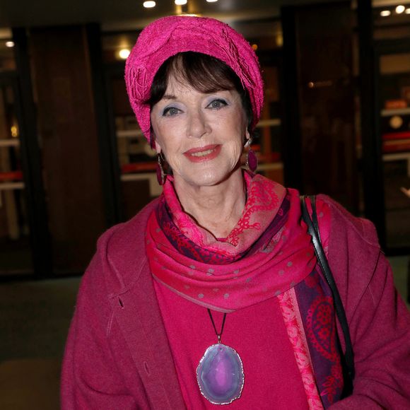 Exclusif - Anny Duperey - People lors de la générale de la pièce "Le syndrome de l'oiseau" au théâtre du Rond-Point à Paris. Le 17 janvier 2023 © Bertrand Rindoff Petroff / Bestimage