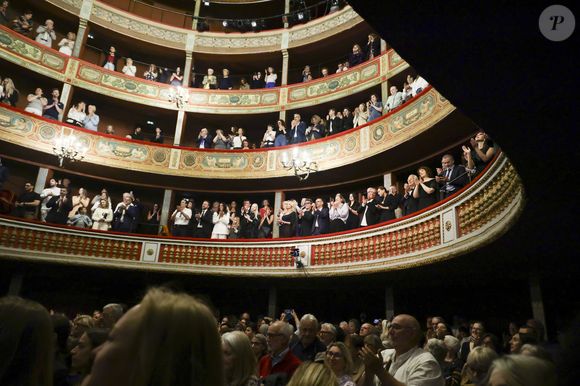 Exclusif - Ambiance - Concerto pour la paix de Omar Harfouch au théâtre de Béziers le 8 mai 2025 © Jack Tribeca / Bestimage