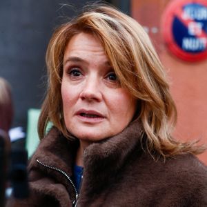 Exclusif - Pascale de La Tour du Pin - Arrivées au plateau de la dernière émission "Touche pas à mon poste" (TPMP) diffusée en direct sur C8 avant la fermeture de la chaine le 28 février, à Paris, France, le 27 février 2025. © Christophe Clovis/Bestimage
