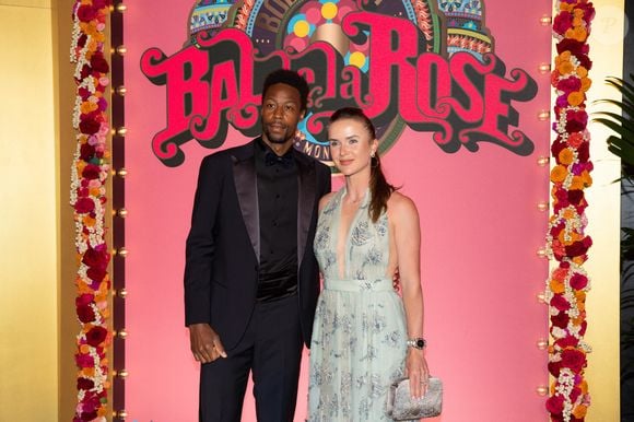 Gaël Monfils et sa femme Elina Svitolina - Arrivées des invités au Bal de la Rose 2023 sur le thème "Bollywood" à la salle des étoiles à Monaco le 25 mars 2023.

© Olivier Huitel / Pool / Bestimage