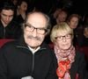 Il y a près d'un mois, la mort de la femme de Gérard Hernandez a été annoncée. 

Gérard Hernandez et sa femme Micheline - Générale du spectacle "Fred Testot presque seul" au théâtre de la Tour Eiffel à Paris. © Coadic Guirec/Bestimage