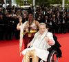 Il ne va pas reposer sur l'île où il se trouvait avec sa partenaire  Supriya Ansuya Devi Rathoar

Paul-Loup Sulitzer et Supriya Ansuya Devi Rathoar - Montée des marches du film « The Apprentice » lors du 77ème Festival International du Film de Cannes, au Palais des Festivals à Cannes. Le 20 mai 2024
© Jacovides-Moreau / Bestimage