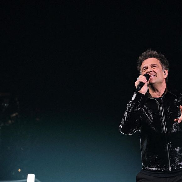 David Hallyday se produit au Dôme de Paris, France, le 18 mars 2025. Photo par Christophe Meng / ABACAPRESS.COM