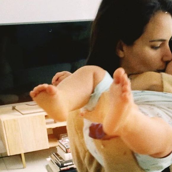 Jade Leboeuf et le petit Elon.