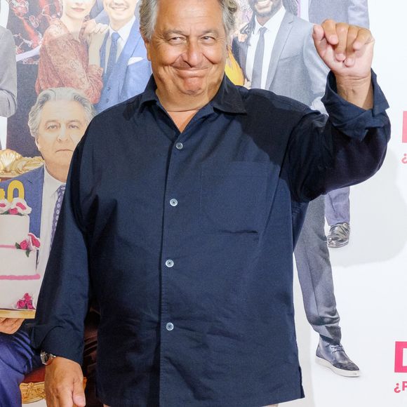 Christian Clavier assiste à la première de 'Dios Mio, ¿Pero Que Nos Has Hecho' (Qu'est-ce qu'on a tous fait au Bon Dieu ?) au cinéma Verdi à Madrid. Photo par Atilano Garcia / SOPA Images/SPUS/ABACAPRESS.COM