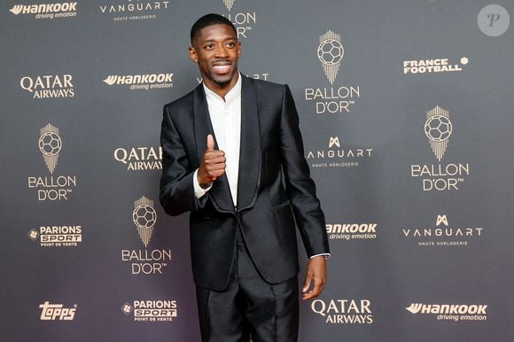 Ousmane Dembélé au photocall de la 69ème cérémonie du Ballon D'Or 2025 au théâtre du Châtelet à Paris, France, le 22 septembre 2025. © Cyril Moreau/Bestimage
