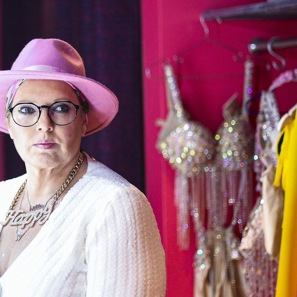 Exclusif - Laurence Boccolini dans les backstage de l'enregistrement de l'émission "Les comiques préférés des français - Ils nous ont quand même fait rire en 2020" au Paradis Latin à Paris, qui sera diffusée sur France 2 le 26 décembre
© Pierre Perusseau / Bestimage