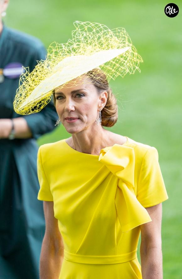 Kate Middleton durant la deuxième journée du Royal Ascot 2026, à Ascot, dans le Berkshire, au Royaume-Uni.
GOFF  / BESTIMAGE