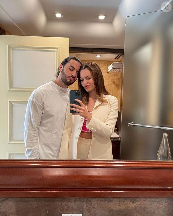 Le couple partage cinq ans de vie commune.
Thylane Blondeau et son fiancé Ben Attal sur Instagram.