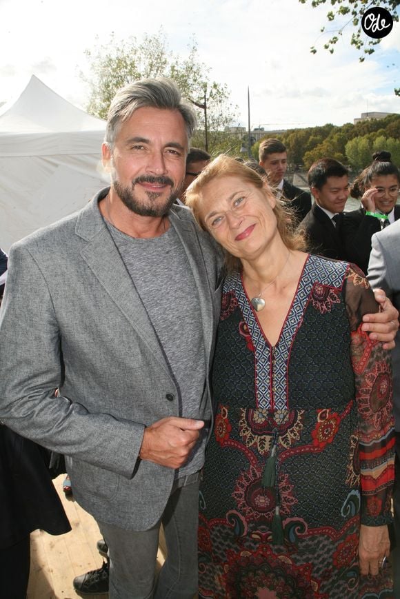 Exclusif - Olivier Minne et Sonia Dubois - Inauguration du Village de la Gastronomie à Paris le 21 septembre 2018
© JLPPA / Bestimage