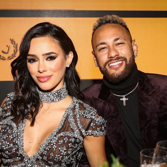 Neymar : sa compagne Bruna Biancardi officialise leur rupture, quelques mois après la naissance de leur fille - São Paulo, BRÉSIL  - La vente aux enchères caritative de Neymar Jr. a permis de récolter environ R millions de reais en présence de Jimmy Butler et d'autres stars brésiliennes

Sur la photo : Neymar Jr, Jimmy Butler, Rodrygo Goes
