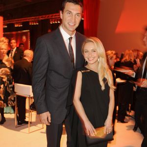 Hayden Panettiere et son compagnon Wladimir Klitschko - Gala de charite "un coeur pour les enfants" a Berlin en Allemagne le 7 decembre 2013. API / BESTIMAGE